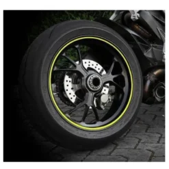 Taśma paski na rant felgi LAMPA FLUO YELLOW