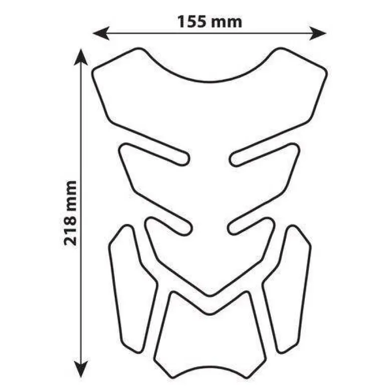 Tankpad LAMPA PRO-TANK X2 BLACK