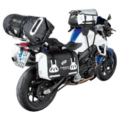 Torba na siedzenie motocykla HELD ROLL-BAG BLACK/WHITE czarny