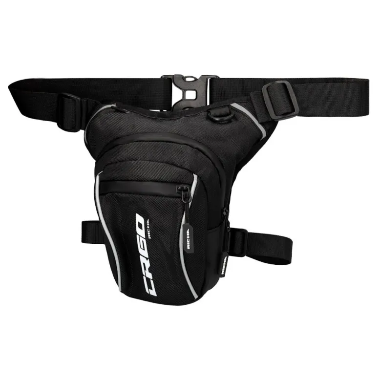 Torba na udo RICHA CRGO FITTED HIPBAG BLACK czarny