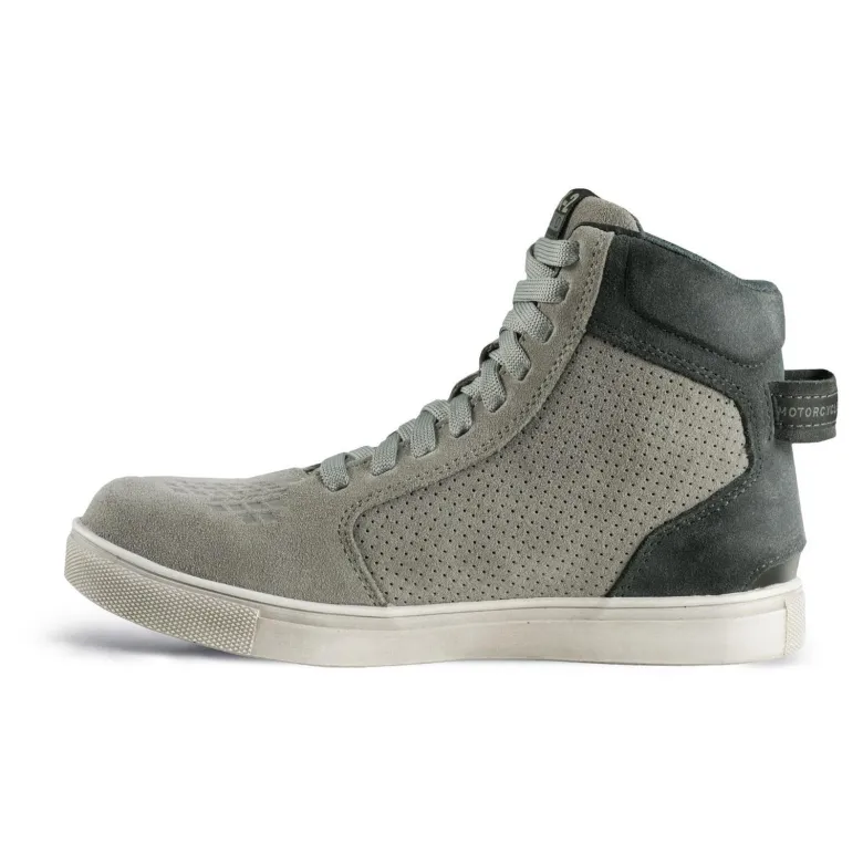 Trampki motocyklowe damskie SHIMA SX-2 EVO LADY GREY szary biały
