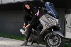Trampki motocyklowe damskie SHIMA SX-2 EVO LADY GREY szary biały