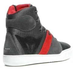 Trampki motocyklowe damskie DAINESE YORK AIR LADY BLACK/RED czarny czerwony