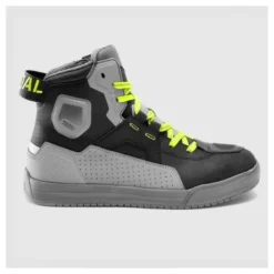 Trampki motocyklowe REBELHORN VANDAL II BLACK/GREY/FLUO YELLOW czarny szary żółty fluo