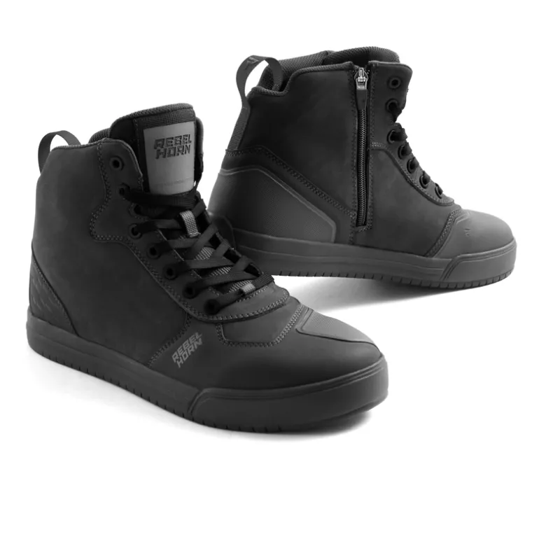 Trampki motocyklowe REBELHORN SPIKE WP BLACK czarny