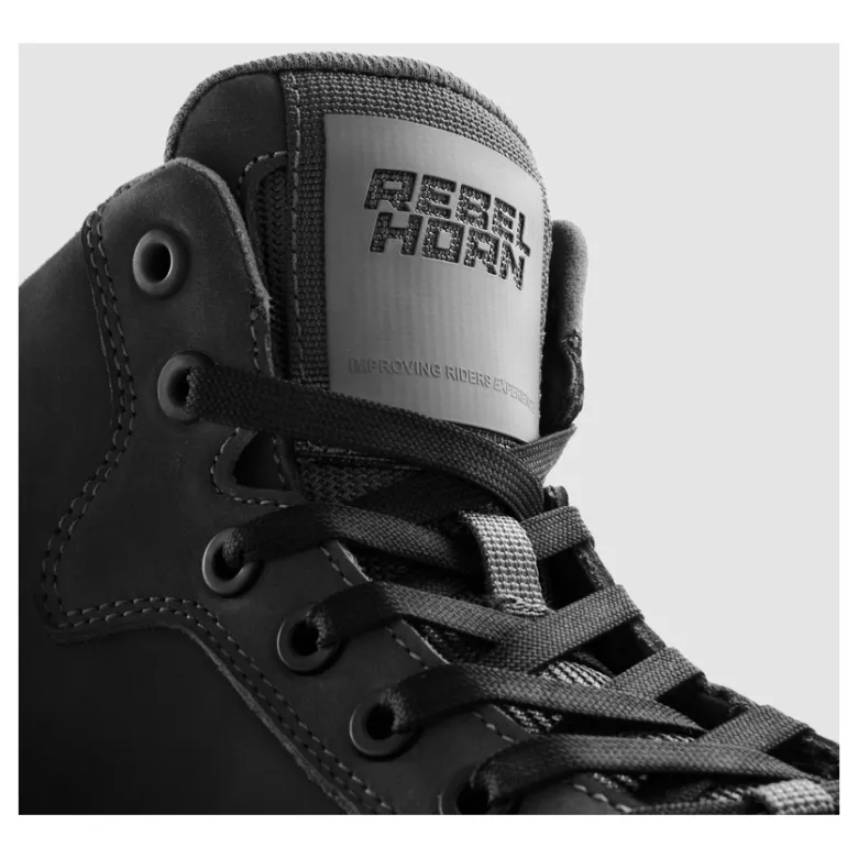 Trampki motocyklowe REBELHORN SPIKE WP BLACK czarny