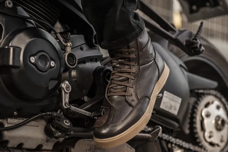 Trampki motocyklowe SHIMA BLAKE BROWN brązowy