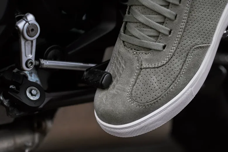 Trampki motocyklowe SHIMA SX-2 EVO GREY szary biały
