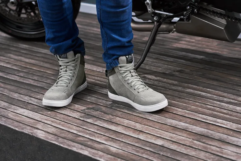 Trampki motocyklowe SHIMA SX-2 EVO GREY szary biały