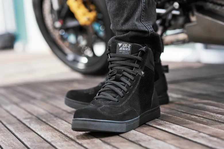 Trampki motocyklowe SHIMA SX-2 EVO BLACK czarny