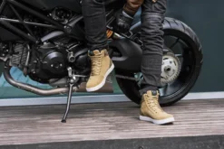Trampki motocyklowe SHIMA SX-2 EVO BROWN brązowy biały