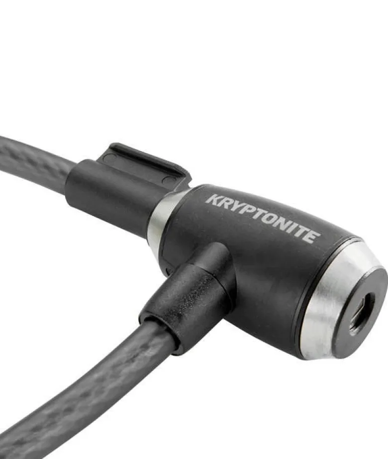 Zapięcie KRYPTONITE KRYPTOFLEX 1218 NA KLUCZ 1,2CM X 180CM czarny srebrny