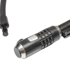 Zapięcie KRYPTONITE KRYPTOFLEX 815 NA SZYFR 0,8CM X 150CM czarny srebrny