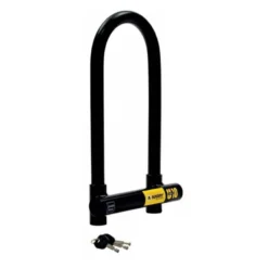 Zapięcie U-Lock AUVRAY U-FORCE 10 120x340mm czarny żółty