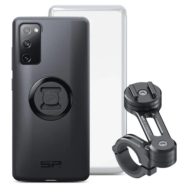 Zestaw do zamocowania telefonu SP CONNECT MOTO BUNDLE IPHONE 13 PRO MAX NA KIEROWNICĘ BLACK czarny